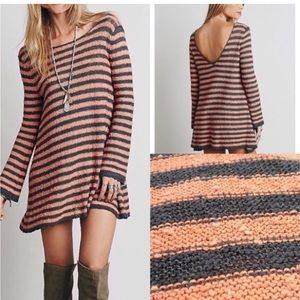 Free People Striped Sweater dress